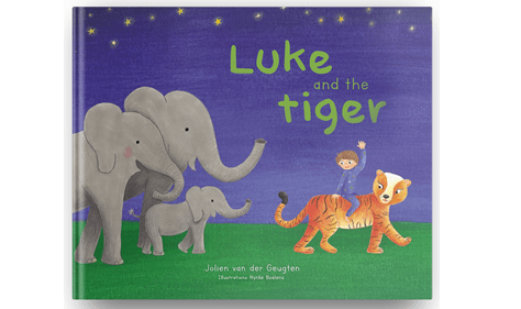 Luke and the tiger storybook (hardback) - Republic of Ireland